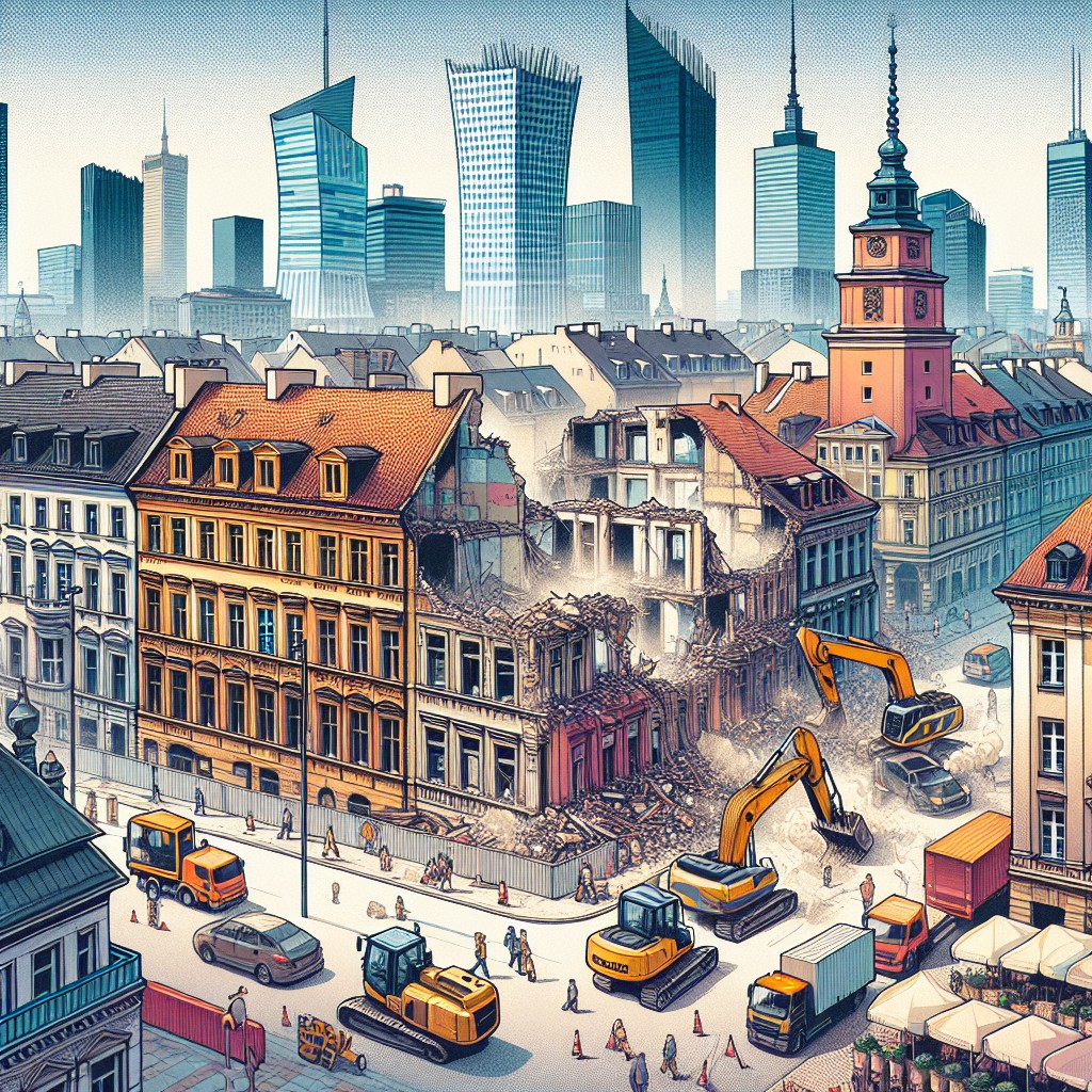 Czy w Warszawie są planowane nowe rozbiórki budynków w najbliższym czasie?
